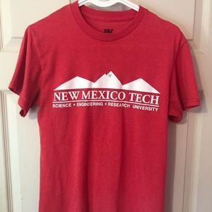 New Mexico Tech Pink T-Shirt Mens Small S